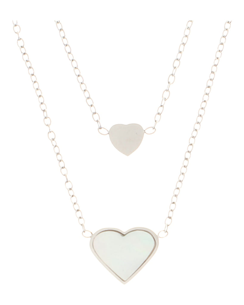 Κρεμαστό λαιμού AQE-9830-5 - Ασημί