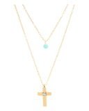 Κρεμαστό λαιμού AQE-9824-5 - Χρυσό