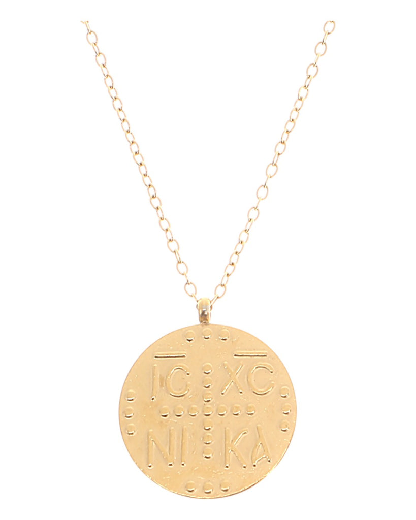 Κρεμαστό λαιμού AQE-9846-5 - Χρυσό