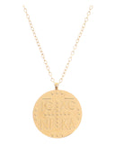 Κρεμαστό λαιμού AQE-9846-5 - Χρυσό