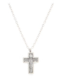 Κρεμαστό λαιμού AQE-9849-5 - Ασημί