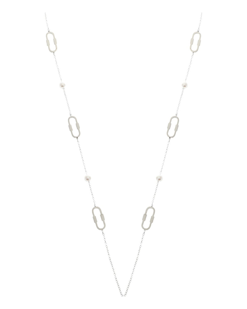 Κρεμαστό λαιμού JC-6601-12 - Ασημί