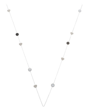 Κρεμαστό λαιμού JC-6601-9 - Ασημί