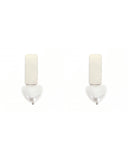 Κρεμαστό σκουλαρίκι ALQ-3349-3 - Ασημί