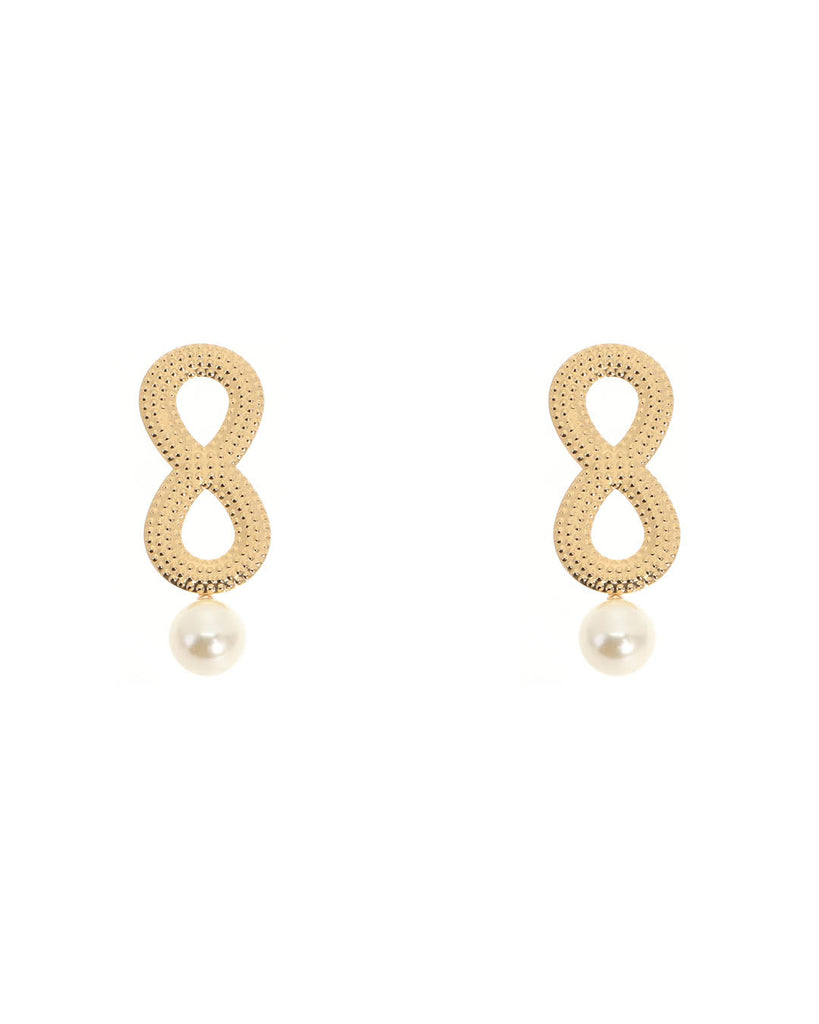 Κρεμαστό σκουλαρίκι ALQ-3353-3 - Χρυσό