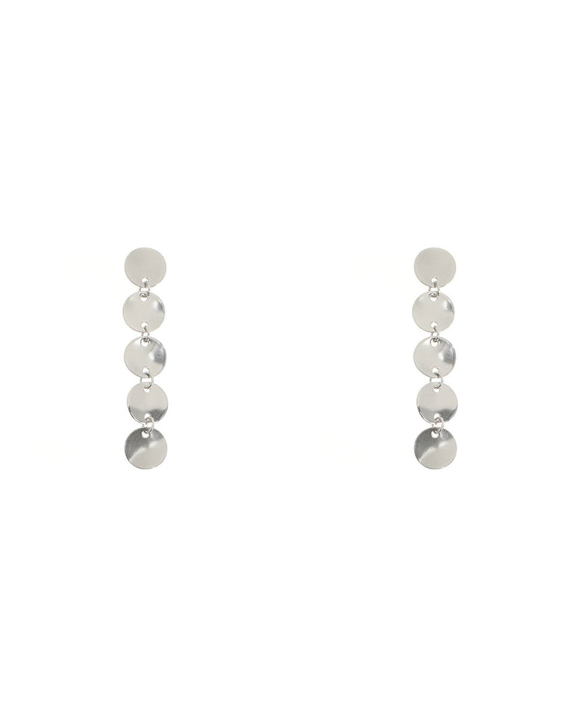 Κρεμαστό σκουλαρίκι ALQ-3302-3 - Ασημί