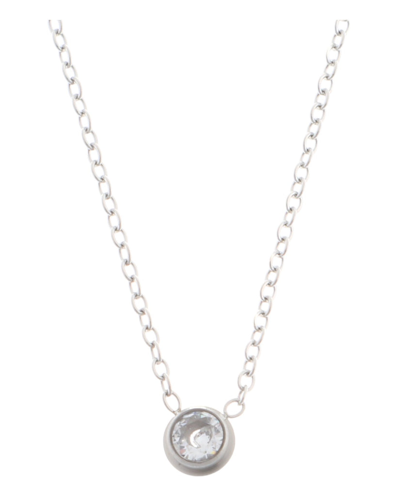 Κρεμαστό λαιμού JY-8701-11 - Ασημί