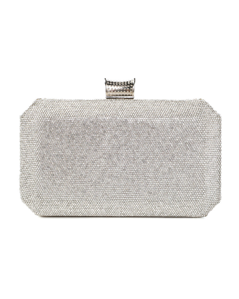 Τσάντα φάκελος clutch JH2222 - Ασημί