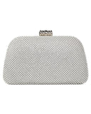 Τσάντα φάκελος clutch JH2232 - Ασημί
