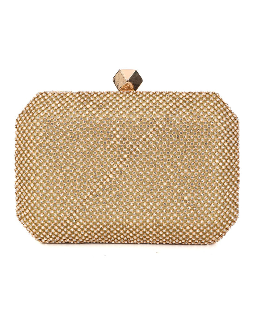 Τσάντα φάκελος clutch JH2225 - Χρυσό