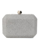 Τσάντα φάκελος clutch JH2225 - Ασημί