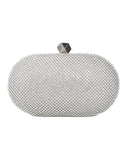 Τσάντα φάκελος clutch JH2226 - Ασημί