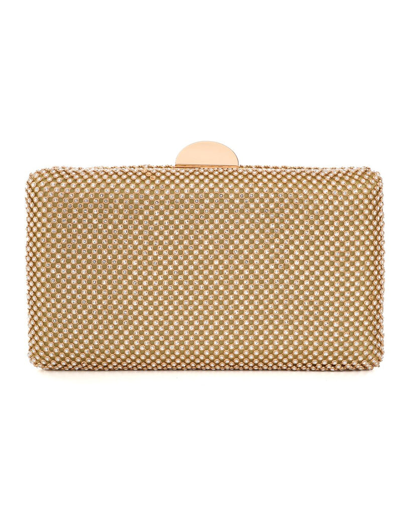 Τσάντα φάκελος clutch JH2231 - Χρυσό