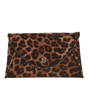 Τσάντα φάκελος clutch MD2516 - Καφέ