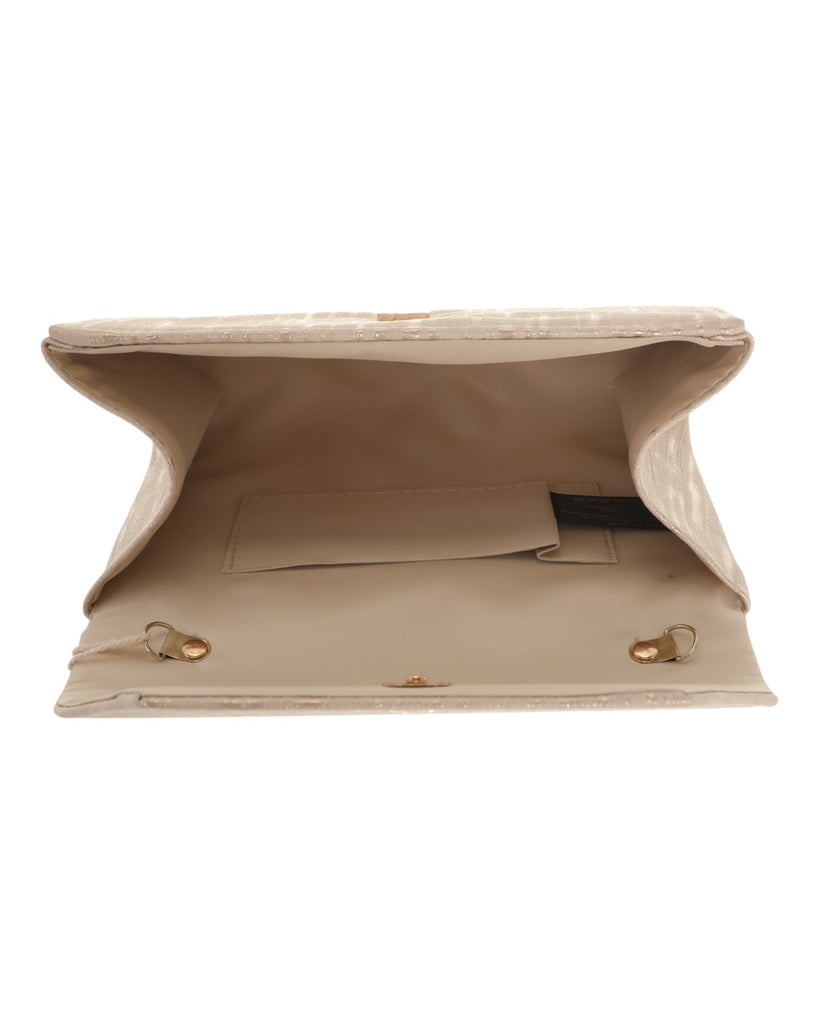 Τσάντα φάκελος clutch MD2520 - Χρυσό
