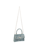 Τσάντα φάκελος clutch MD2431 - Γαλάζιο