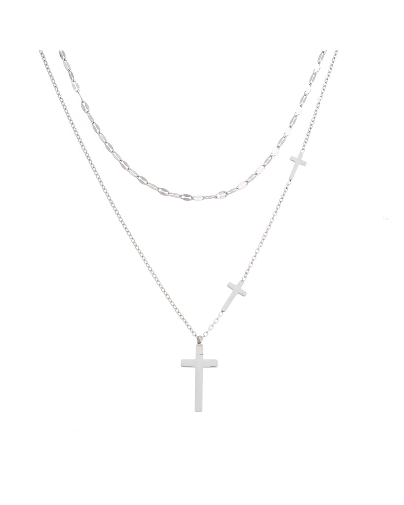 Κρεμαστό λαιμού CX-2836-20 - Ασημί