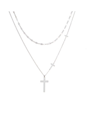 Κρεμαστό λαιμού CX-2836-20 - Ασημί