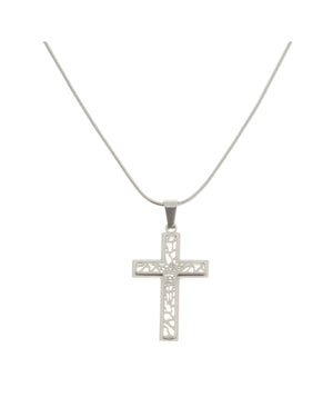 Κρεμαστό λαιμού FS-2215-9 - Ασημί