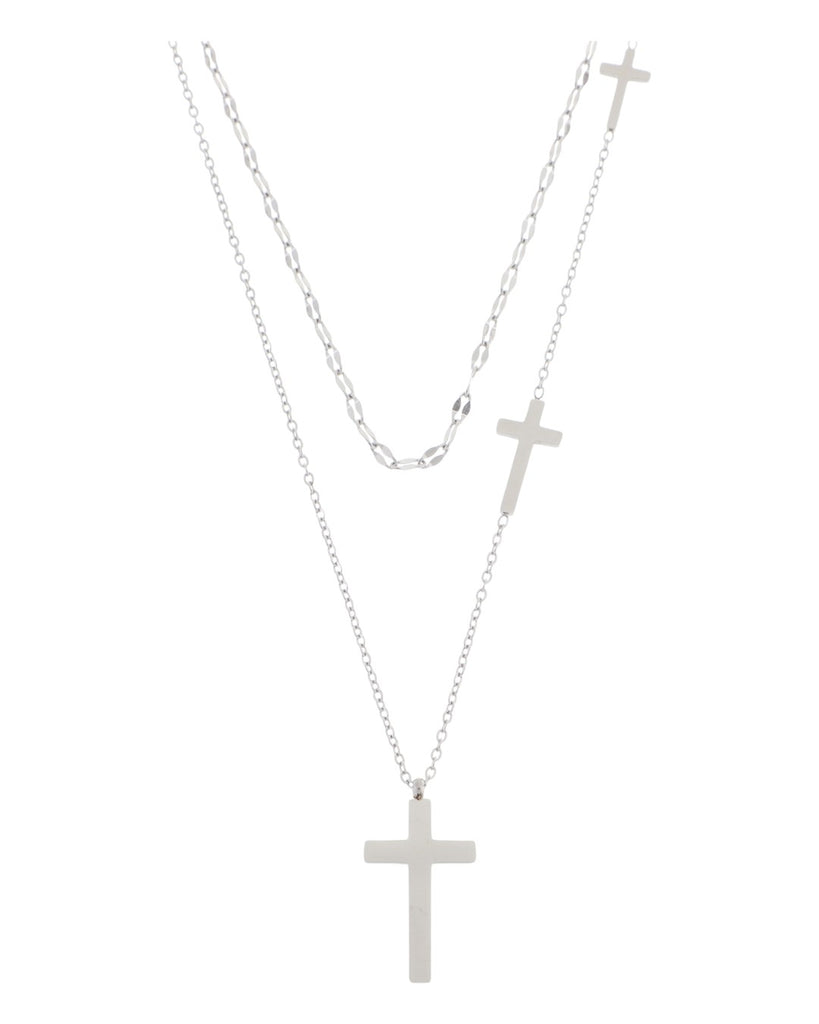 Κρεμαστό λαιμού CX-2836-20 - Ασημί