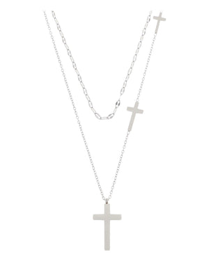 Κρεμαστό λαιμού CX-2836-20 - Ασημί