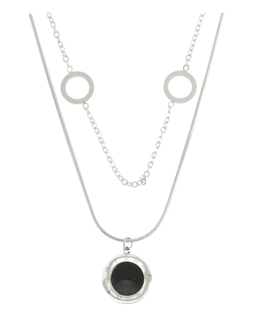 Κρεμαστό λαιμού XG-6695-12 - Ασημί