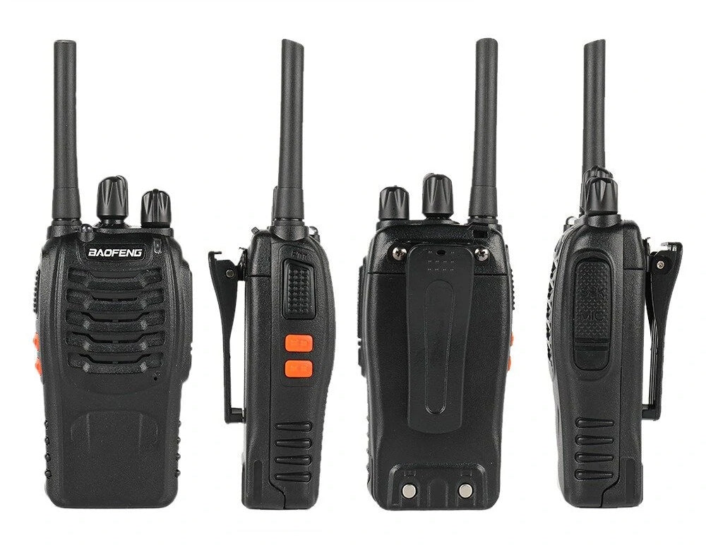 BAOFENG σετ ασύρματοι πομποδέκτες BF-88E, PMR, 0.5W, μαύρο, 2τμχ