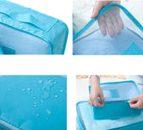 Θήκες οργάνωσης ταξιδίου BQ28F, μπλε, 6τμχ