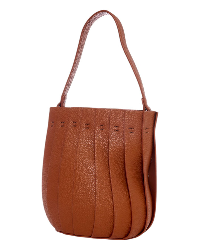 Τσάντα χειρός KX2425 - Κάμελ