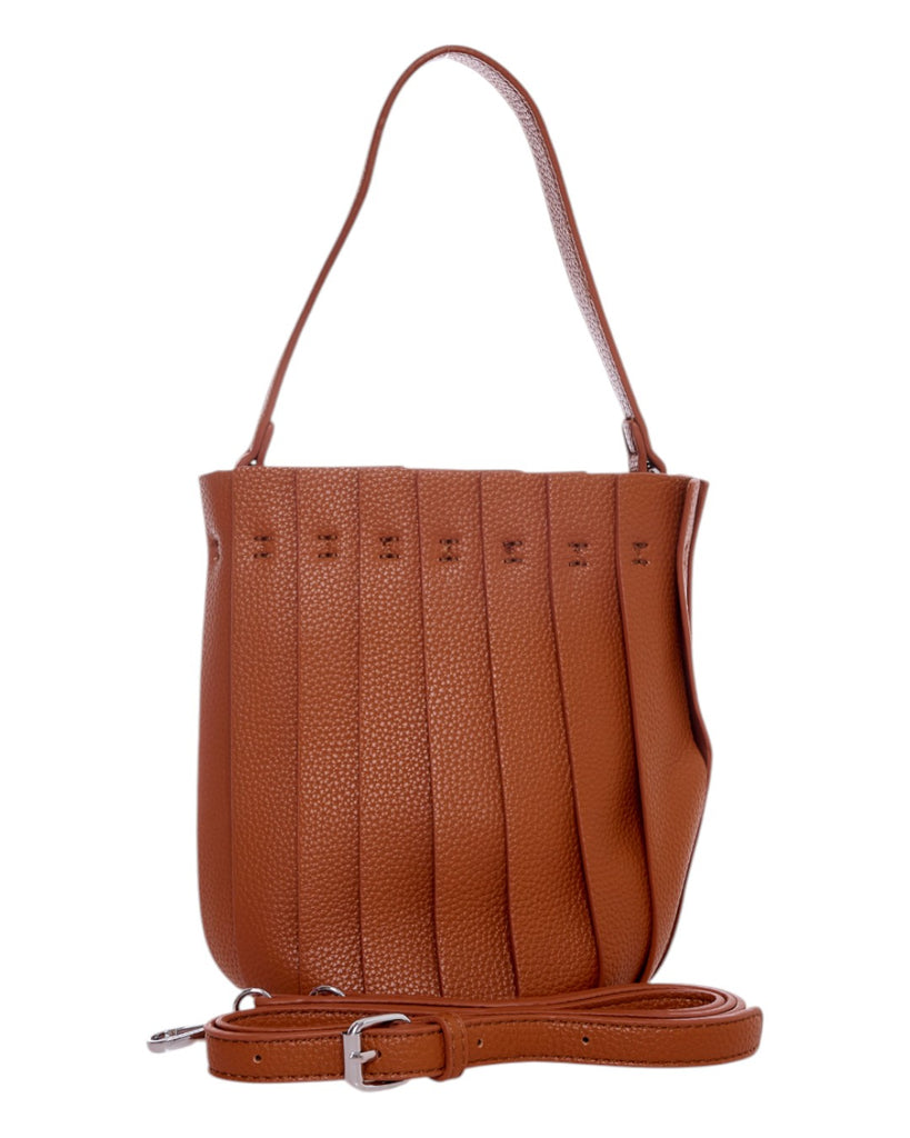 Τσάντα χειρός KX2425 - Κάμελ