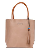 Τσάντα ώμου με νεσεσέρ - KX8061 - Apricot