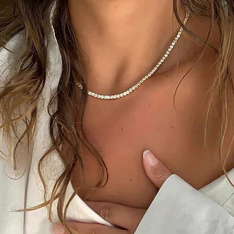 Κολιέ Ριβιέρα LM1092 Luminal Χρυσό από ανοξείδωτο ατσάλι