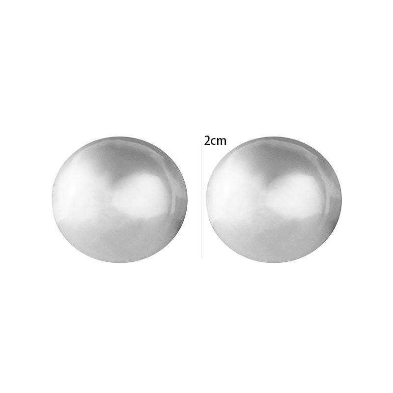 Σκουλαρίκια LM1132 Round Silver