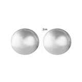 Σκουλαρίκια LM1132 Round Silver