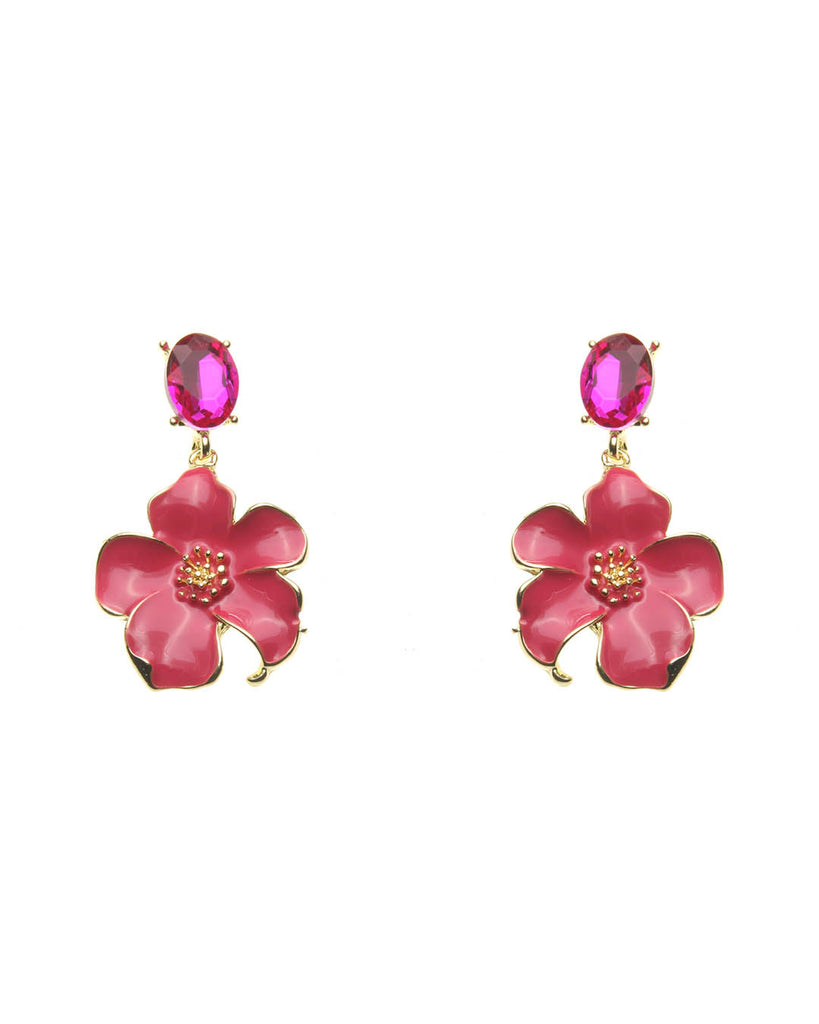 Κρεμαστό σκουλαρίκι XY-3531-20 - Κόκκινο