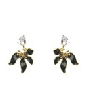 Καρφωτό σκουλαρίκι XY-3515-20 - Μαύρο