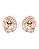 Καρφωτό σκουλαρίκι XY-3520-20 - Ροζ