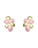 Καρφωτό σκουλαρίκι XY-3514-20 - Ροζ