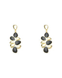 Καρφωτό σκουλαρίκι XY-3530-20 - Μαύρο