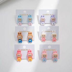 Labubu Καρφωτό σκουλαρίκι LB482 (Τυχαία Επιλογή)