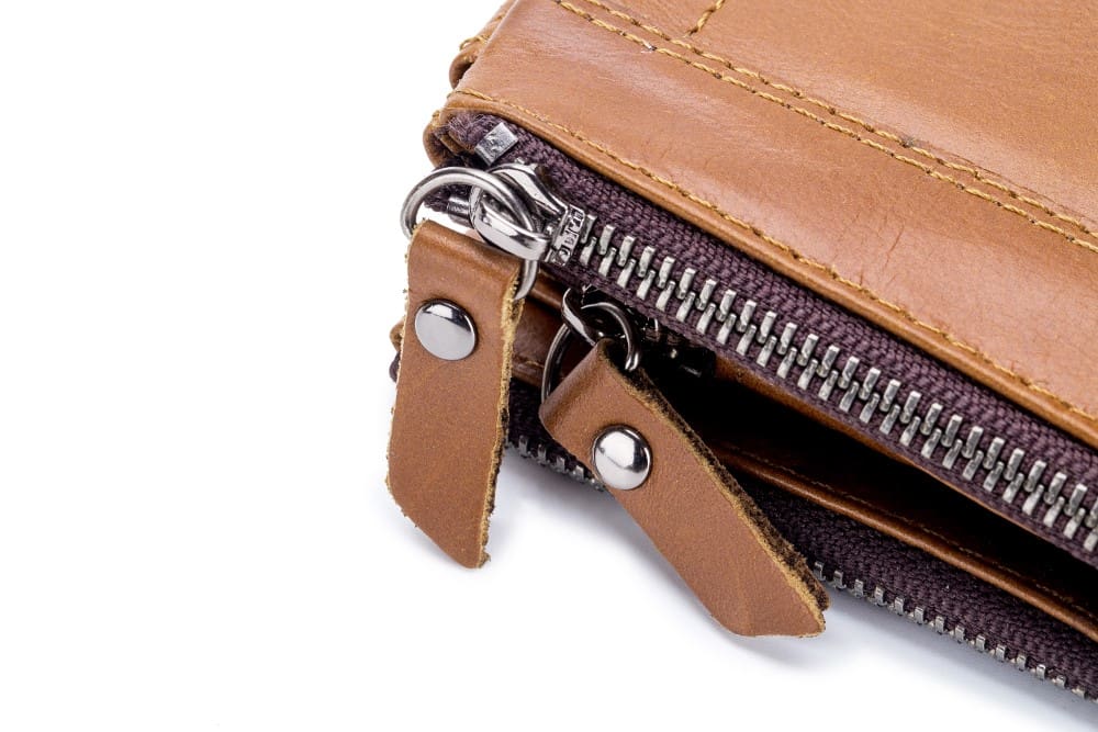 Δερμάτινο πορτοφόλι Bull Captain QB051 ταμπά