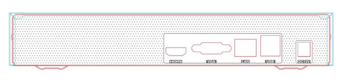 TVT NVR καταγραφικό TD-3108B1, H.265, 8 κανάλια