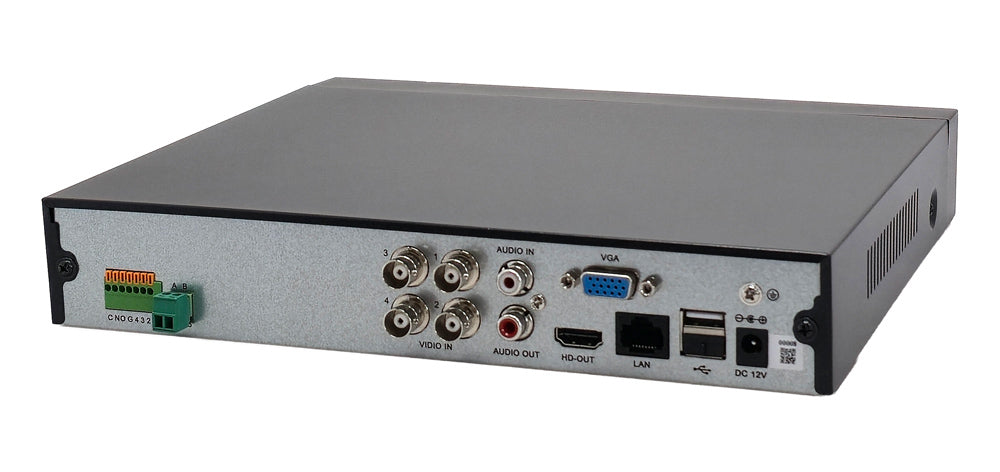 LONGSE XVR υβριδικό καταγραφικό XVR3004C1P, 8MP H.265/H.264, 4 καναλιών