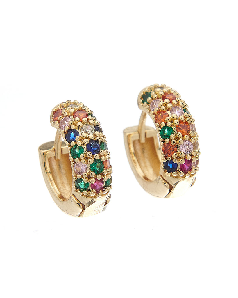 Κρίκος με πέτρες XM-8805-1 - Χρυσό