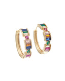 Κρίκος με πέτρες XM-8801-10 - Χρυσό