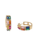 Κρίκος με πέτρες XM-8801-11 - Χρυσό