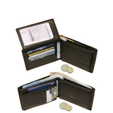 Δερμάτινο Πορτοφόλι ALPHA STATUS 10101-F RFID COCCOA BROWN