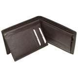 Δερμάτινο Πορτοφόλι ALPHA STATUS 10101-F RFID COCCOA BROWN