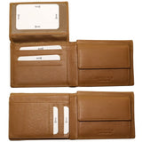 Δερμάτινο Πορτοφόλι ALPHA STATUS 10101-F RFID TAN