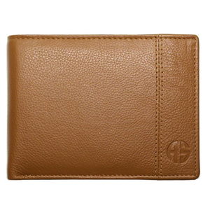 Δερμάτινο Πορτοφόλι ALPHA STATUS 10101-F RFID TAN